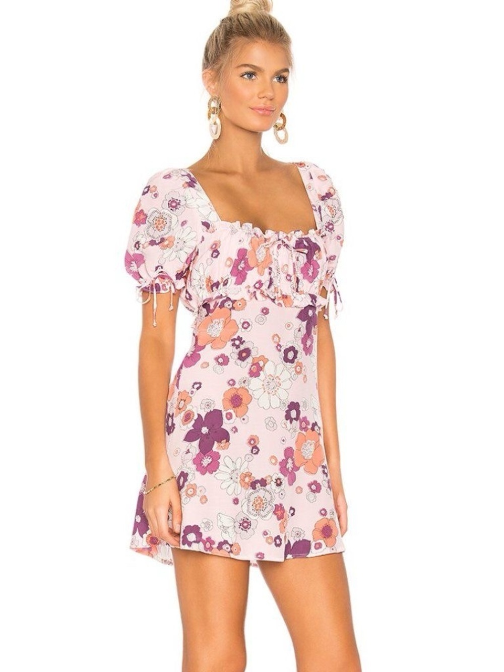 FOR LOVE AND LEMONS Magnolia Mini Dress